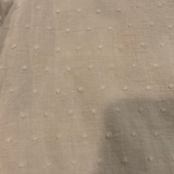 White Ruffle Sleeve Tank - Picture 3 of 4